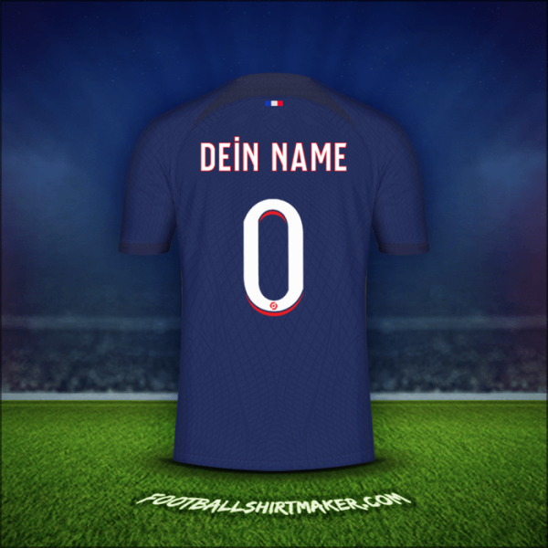 Trikot Paris Saint Germain 2023/2024 -  dein name - 0