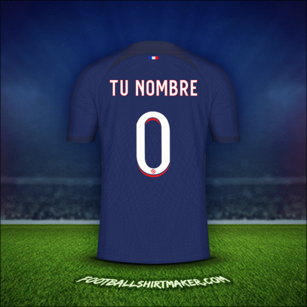 Camiseta Paris Saint Germain 2023/2024 -  tu nombre - 0