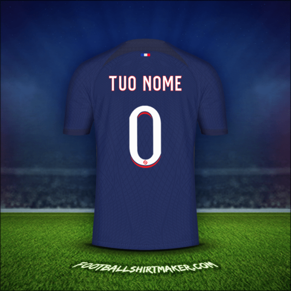 Maglia Paris Saint Germain 2023/2024 -  tuo nome - 0