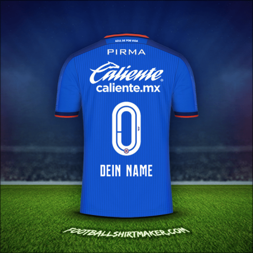 Trikot Cruz Azul 2023/2024 -  dein name - 0