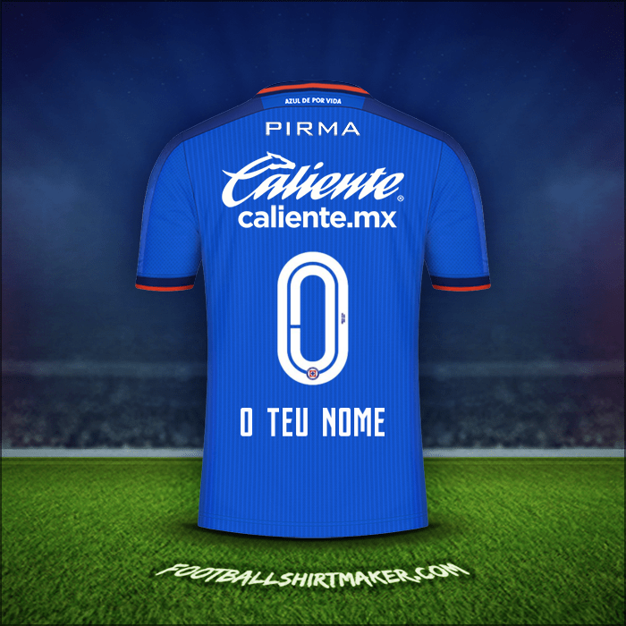 Camisola Cruz Azul 2023/2024 -  o teu nome - 0