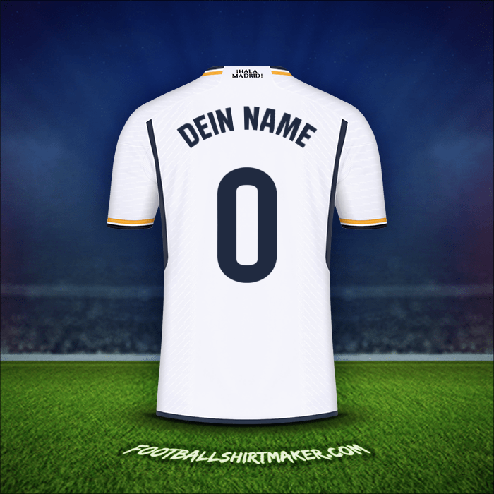 Trikot Real Madrid CF 2023/2024 -  dein name - 0