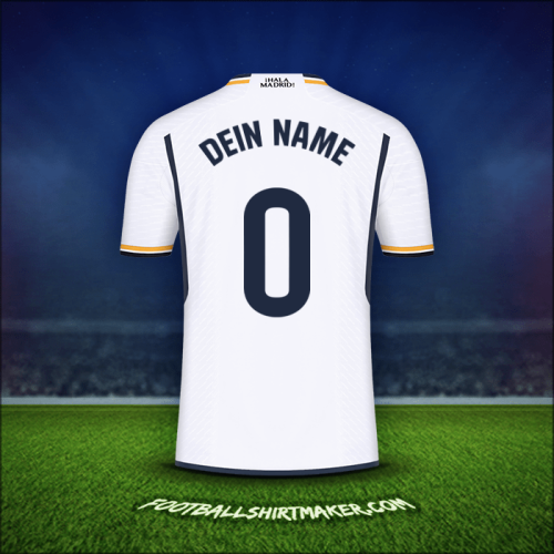 Trikot Real Madrid CF 2023/2024 -  dein name - 0
