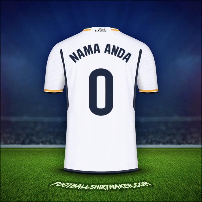 Jersey Real Madrid CF 2023/2024 -  nama anda - 0
