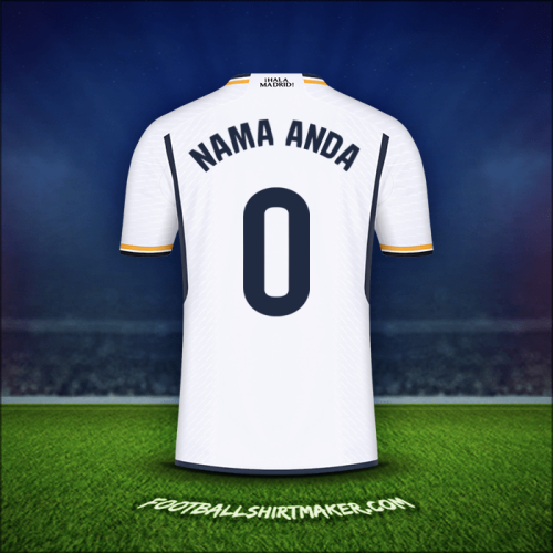 Jersey Real Madrid CF 2023/2024 -  nama anda - 0