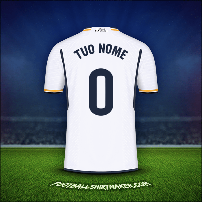 Maglia Real Madrid CF 2023/2024 -  tuo nome - 0