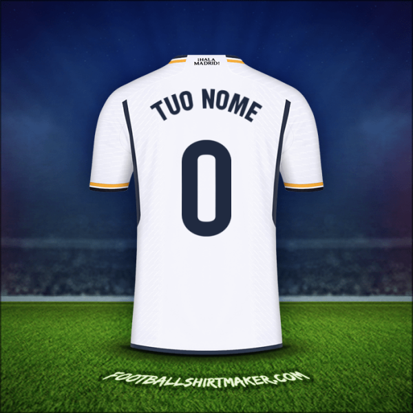 Maglia Real Madrid CF 2023/2024 -  tuo nome - 0