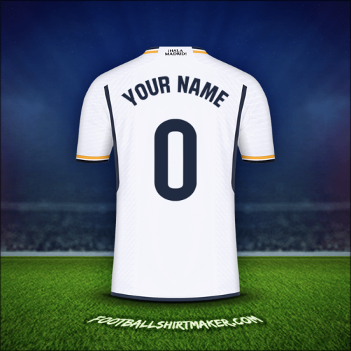 Shirt Real Madrid CF 2023/2024 -  your name - 0