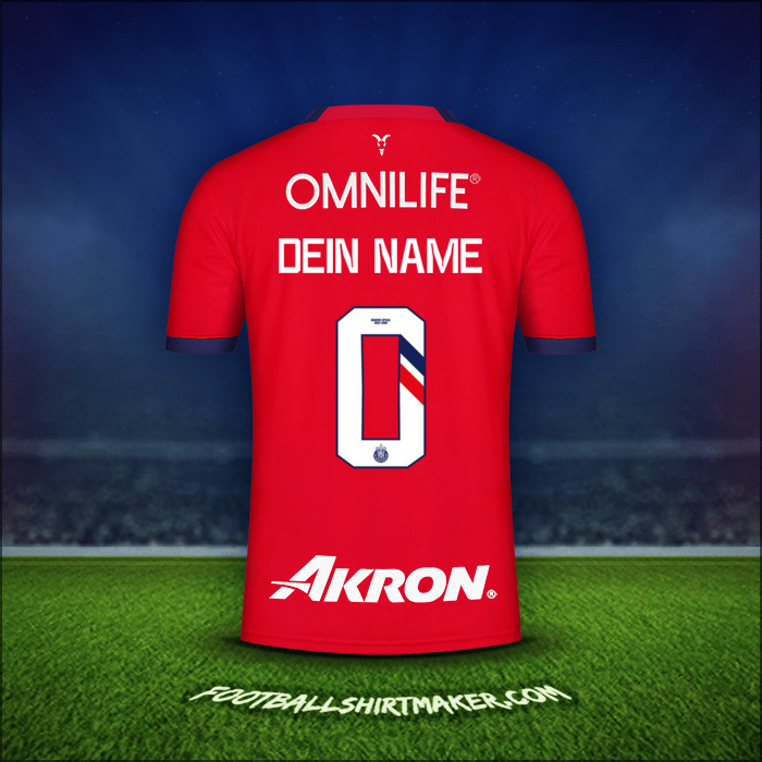 Trikot Guadalajara 2023/2024 -  dein name - 0
