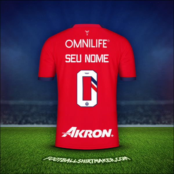 Camisa Guadalajara 2023/2024 -  seu nome - 0