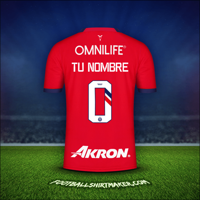 Camiseta Guadalajara 2023/2024 -  tu nombre - 0