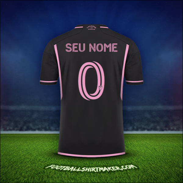 Camisa Inter Miami 2023/2024 Alternativa -  seu nome - 0
