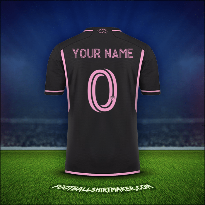 Jersey Inter Miami 2023/2024 Away -  your name - 0