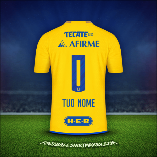 Maglia Tigres UANL 2023/2024 -  tuo nome - 0