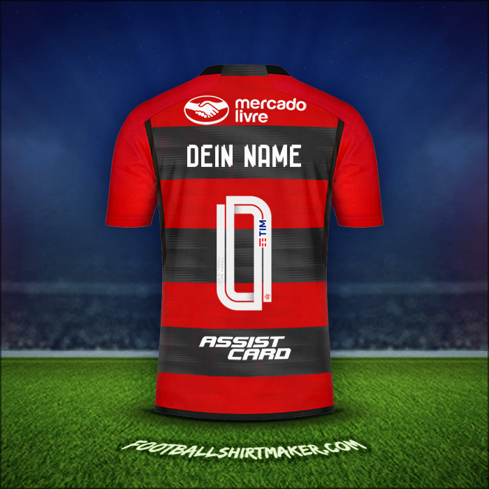Trikot Flamengo 2023 -  dein name - 0