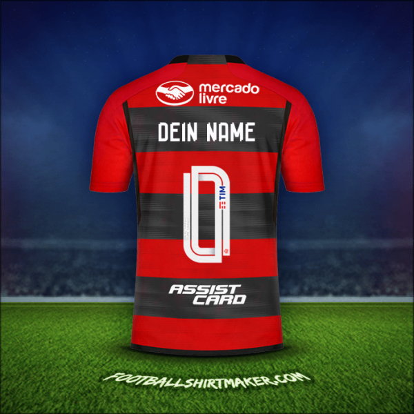 Trikot Flamengo 2023 -  dein name - 0