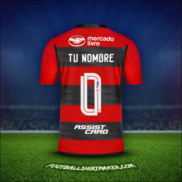 Camiseta Flamengo 2023 -  tu nombre - 0