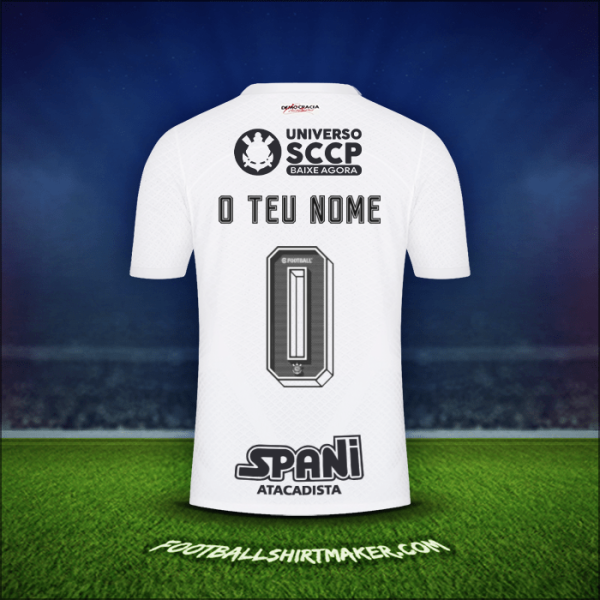 Camisola Corinthians 2023/2024 -  o teu nome - 0
