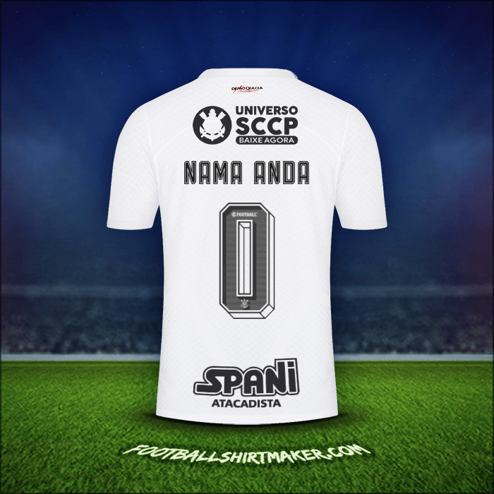 Jersey Corinthians 2023/2024 -  nama anda - 0