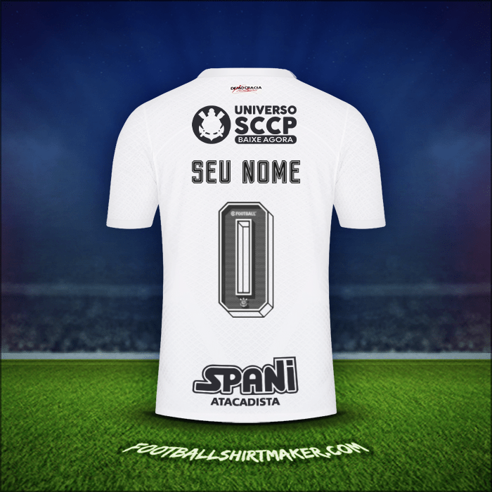 Camisa Corinthians 2023/2024 -  seu nome - 0
