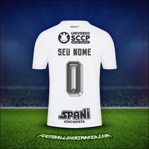 Camisa Corinthians 2023/2024 -  seu nome - 0