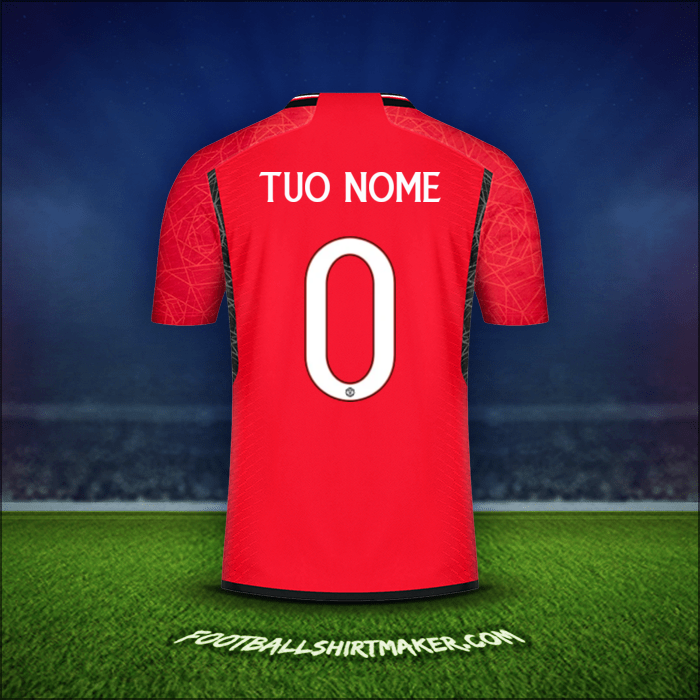 Maglia Manchester United Cup 2023/2024 -  tuo nome - 0