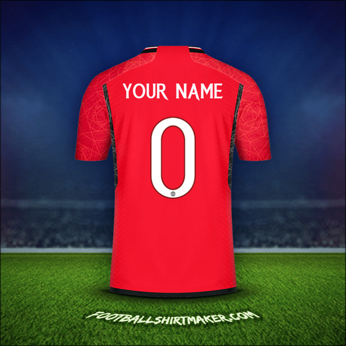 Shirt Manchester United Cup 2023/2024 -  your name - 0