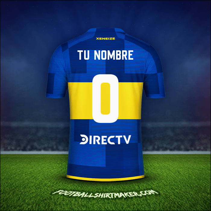 Camiseta Boca Juniors 2023/2024 -  tu nombre - 0