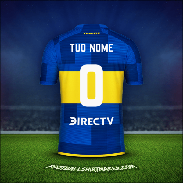 Maglia Boca Juniors 2023/2024 -  tuo nome - 0