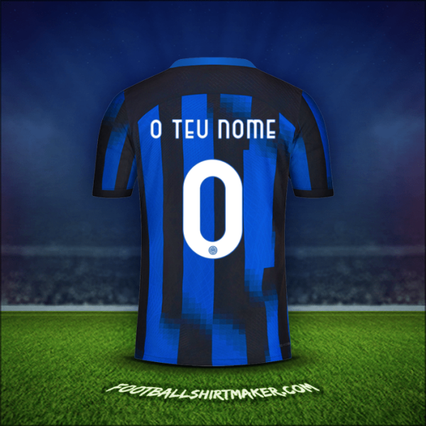 Camisola Inter 2023/2024 -  o teu nome - 0