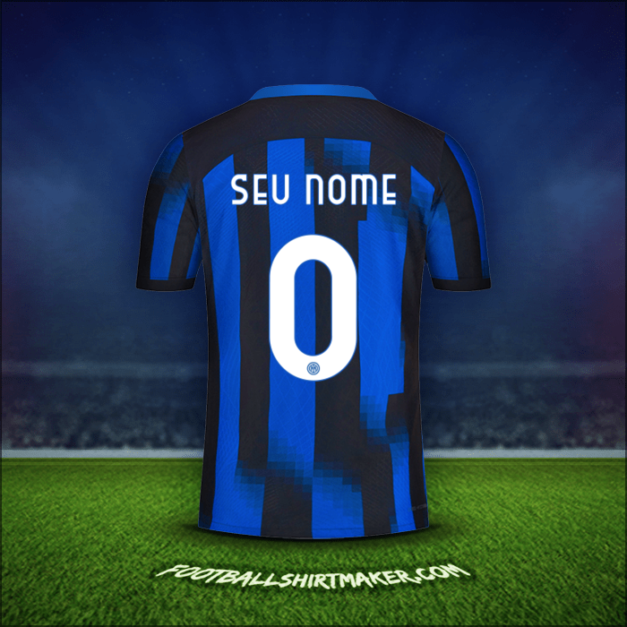 Camisa Inter 2023/2024 -  seu nome - 0