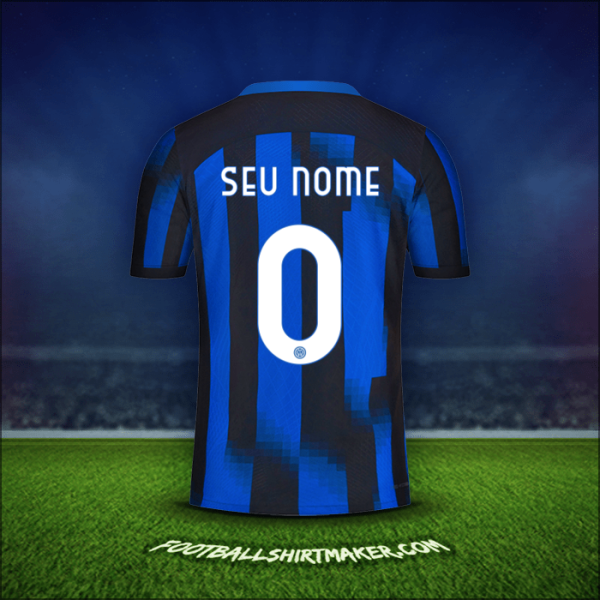 Camisa Inter 2023/2024 -  seu nome - 0