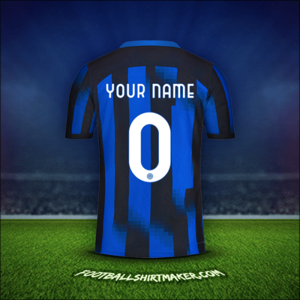 Jersey Inter 2023/2024 -  your name - 0
