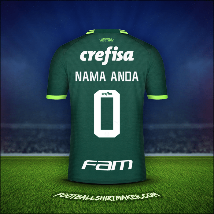 Jersey Palmeiras 2023 -  nama anda - 0