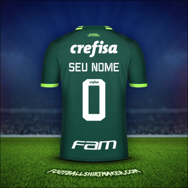 Camisa Palmeiras 2023 -  seu nome - 0