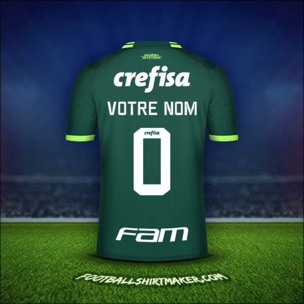 Maillot Palmeiras 2023 -  votre nom - 0