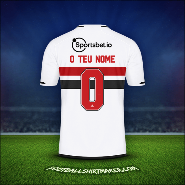 Camisola Sao Paulo FC 2023/2024 -  o teu nome - 0