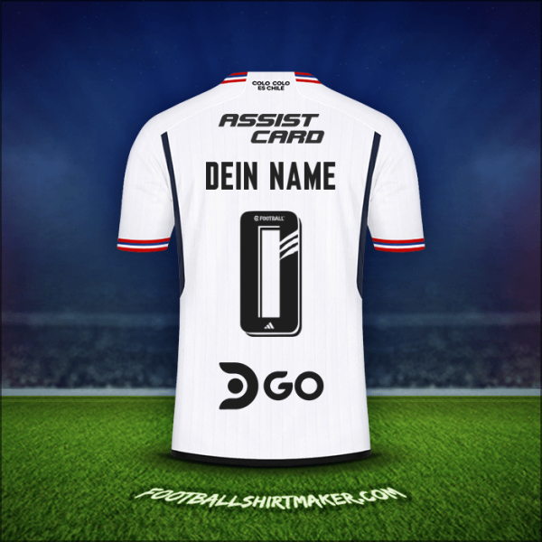 Trikot Colo Colo 2023 -  dein name - 0