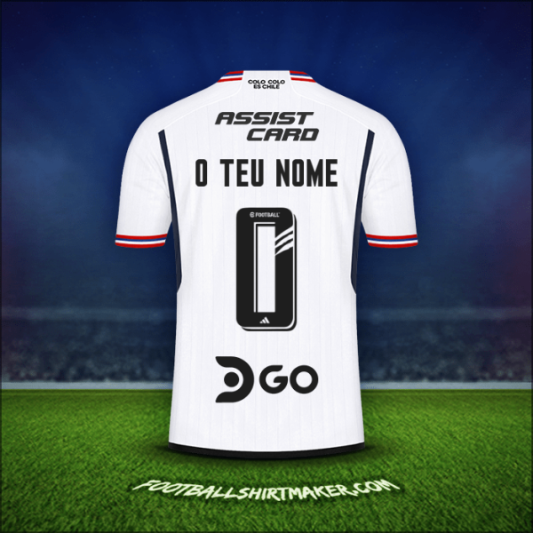 Camisola Colo Colo 2023 -  o teu nome - 0