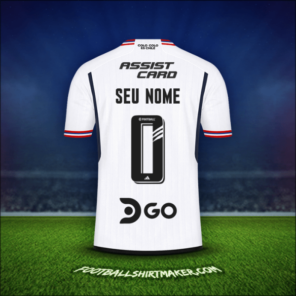 Camisa Colo Colo 2023 -  seu nome - 0