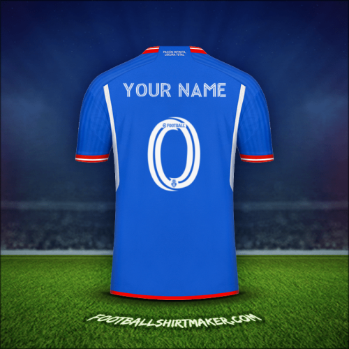 Shirt Universidad de Chile 2023 -  your name - 0