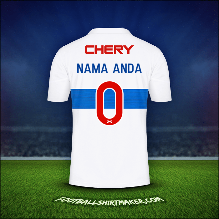 Jersey Universidad Catolica 2023 -  nama anda - 0