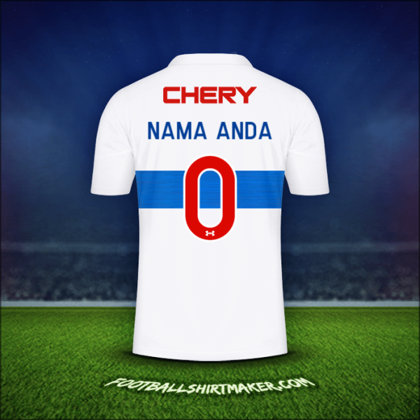 Jersey Universidad Catolica 2023 -  nama anda - 0