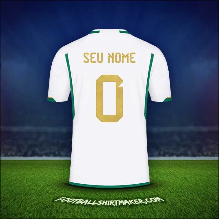 Camisa Argélia 2022/2023 -  seu nome - 0