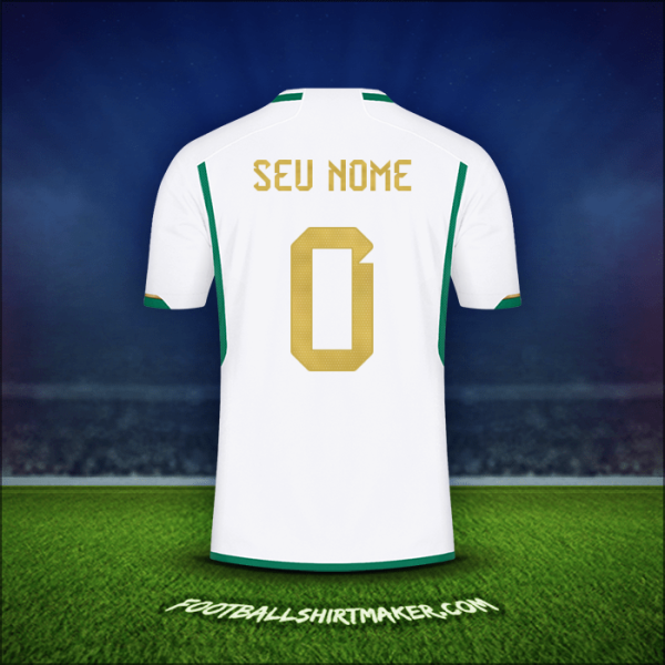 Camisa Argélia 2022/2023 -  seu nome - 0