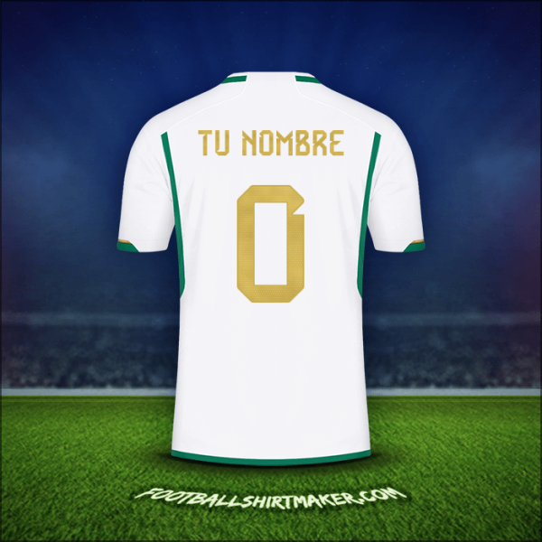 Camiseta Argelia 2022/2023 -  tu nombre - 0