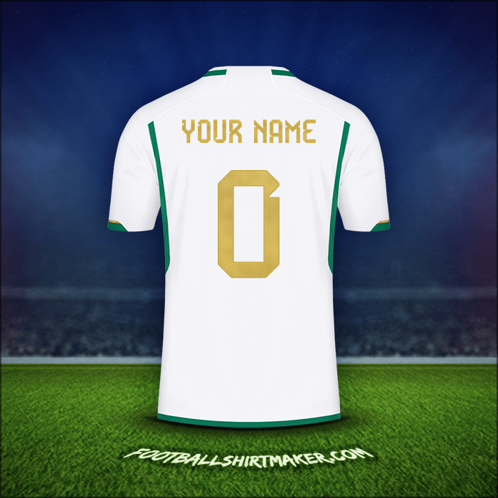 Shirt Algeria 2022/2023 -  your name - 0