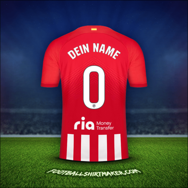 Trikot Atletico Madrid 2023/2024 -  dein name - 0