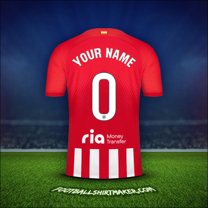 Shirt Atletico Madrid 2023/2024 -  your name - 0