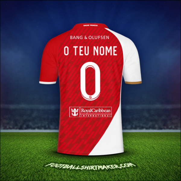 Camisola As Monaco 2023/2024 -  o teu nome - 0